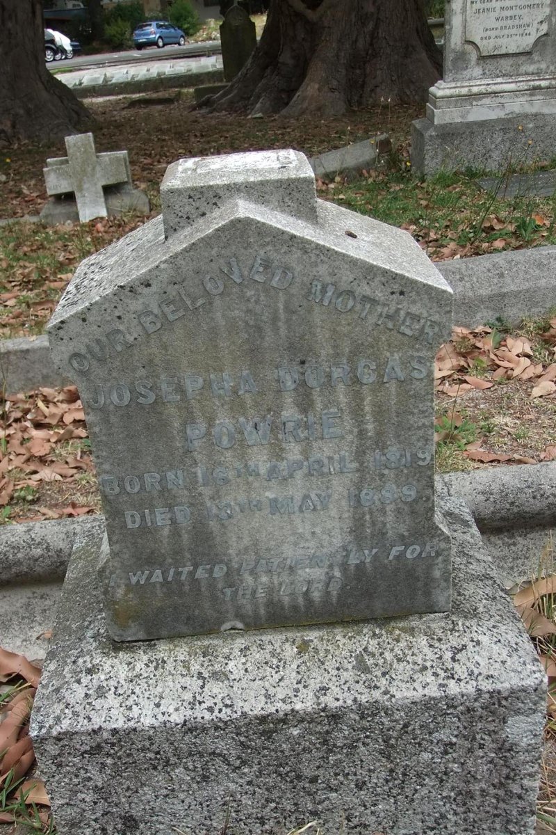 POWRIE Josepha Dorcas 1819-1889