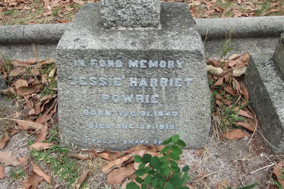 POWRIE Jessie Harriet 1840-1919