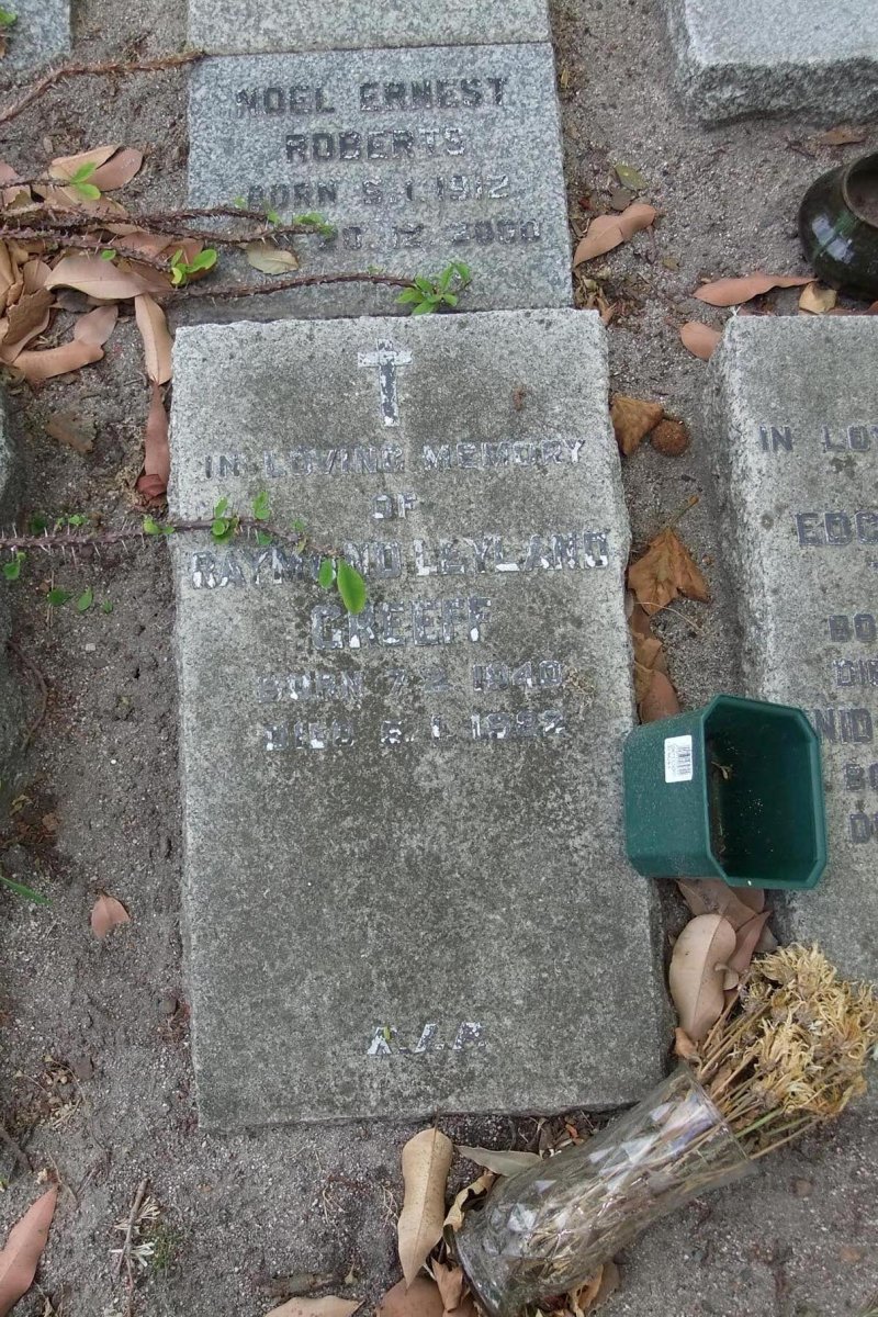 ROBERTS Noel Ernest 1912-2000 :: GREEFF Raymond Leyland 1940-19??