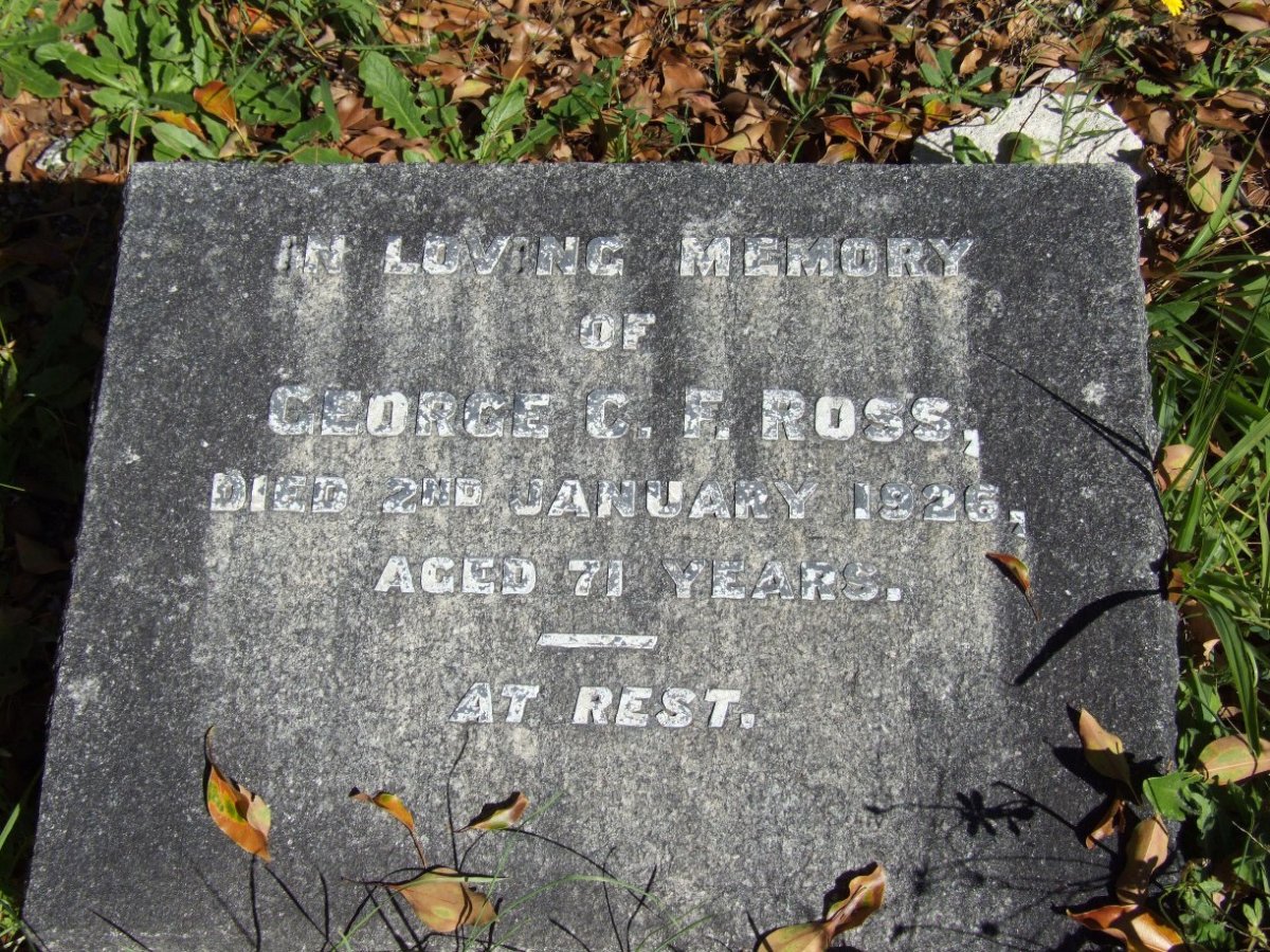 ROSS George C.F. -1926