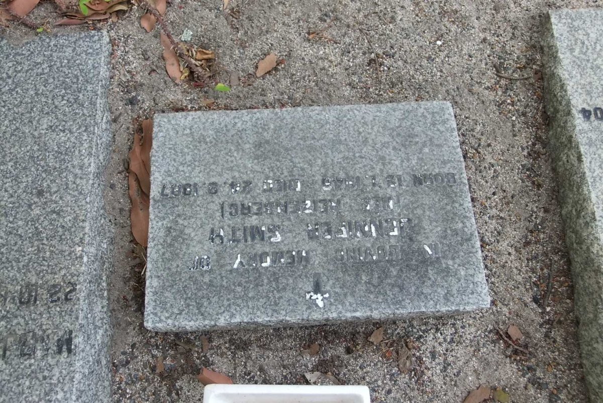SMITH Jennifer nee REIZENBERG 1946-1987