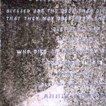 TAYLOR Wilfrid 1863-1913