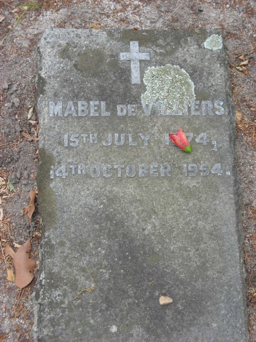 VILLIERS Mabel, de 1874-1954