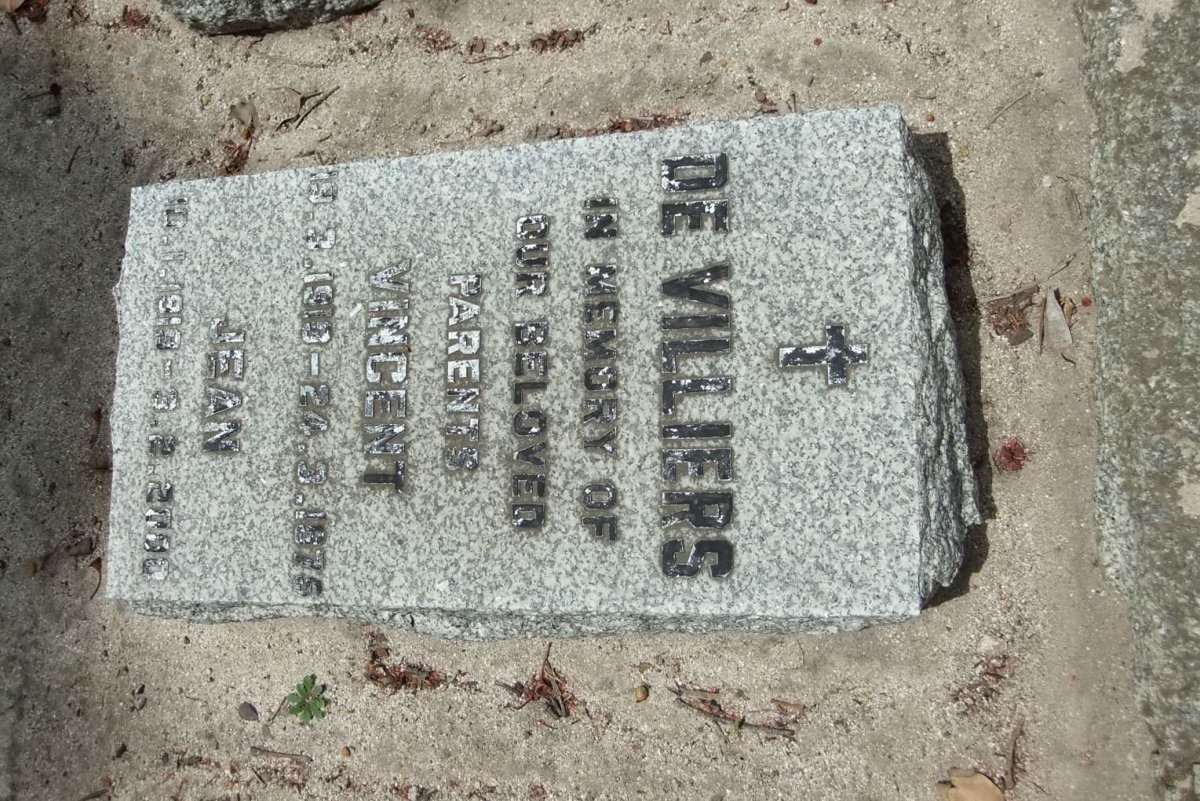VILLIERS Vincent, de 1918-1975 &amp; Jean 1919-2000