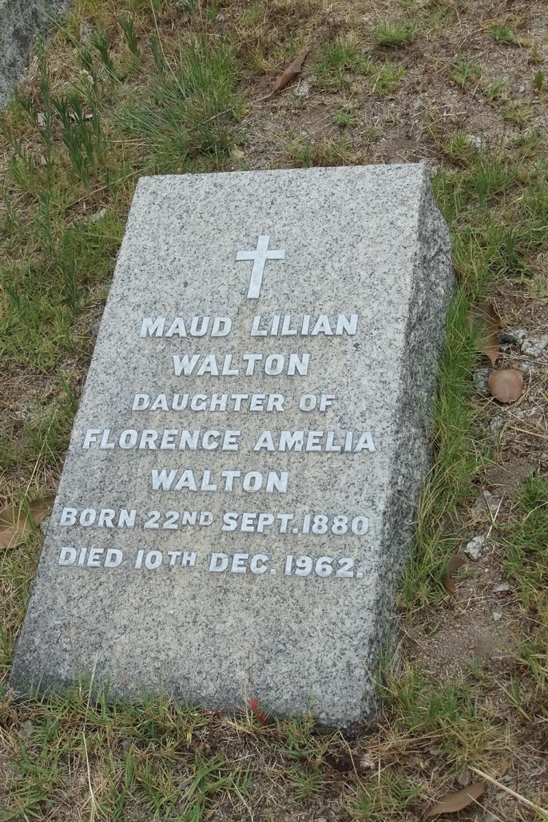 WALTON Maud Lilian 1880-1962