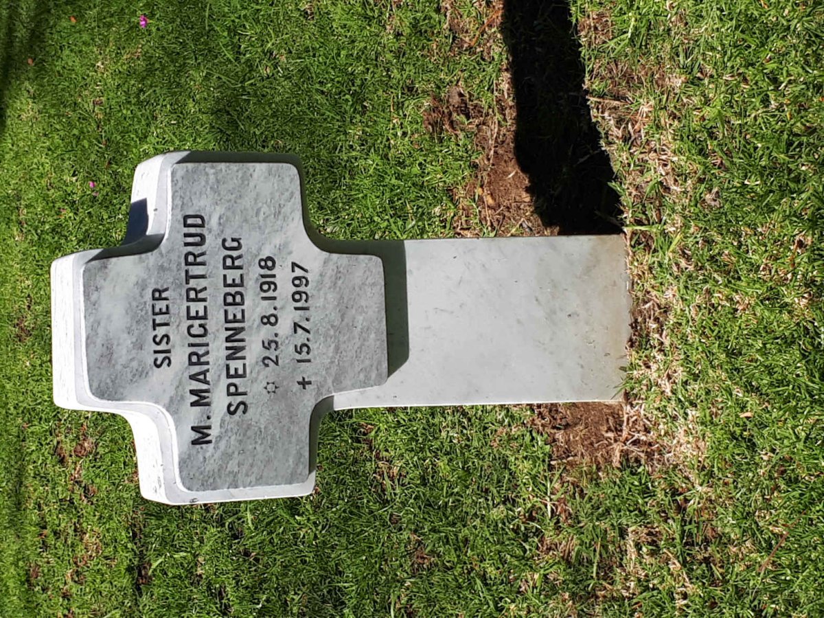 SPENNEBERG M. Marigertrud 1918-1997