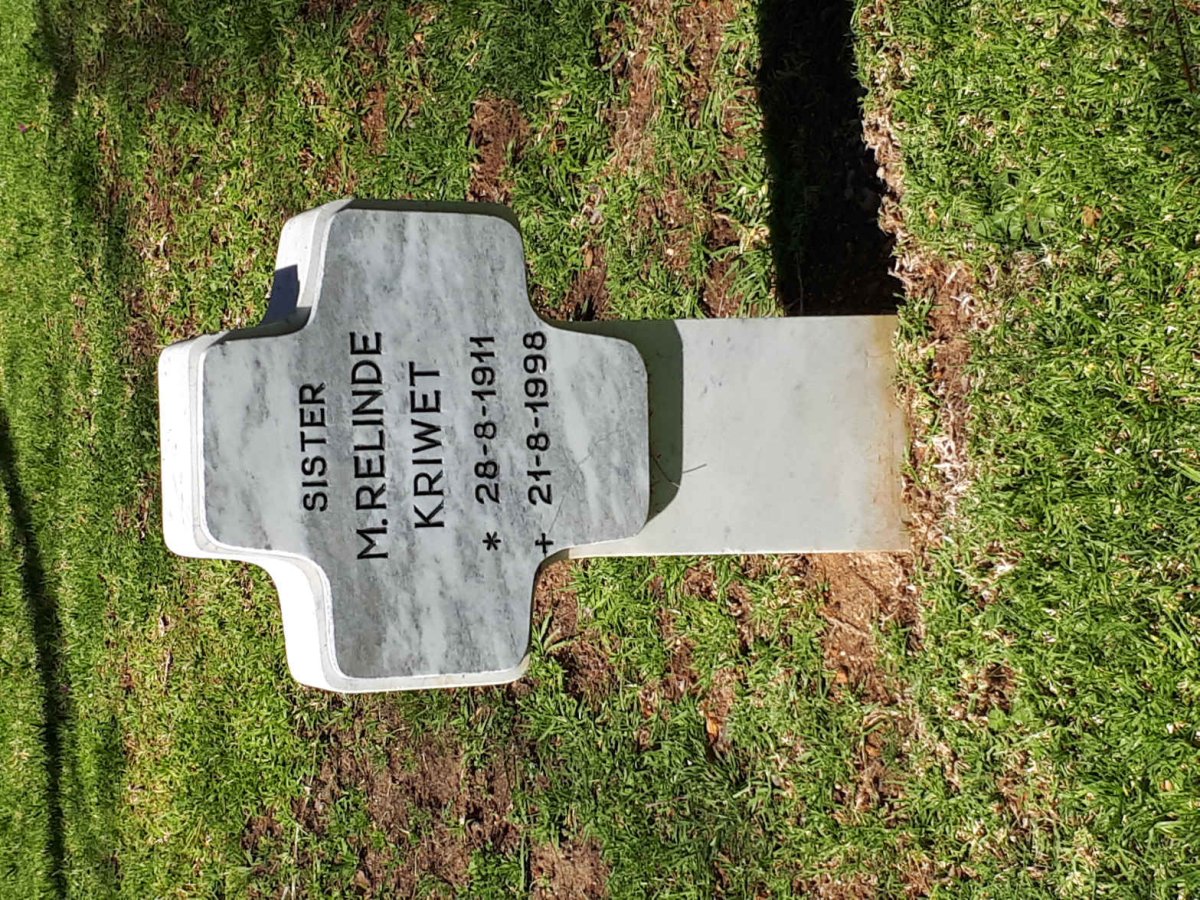 KRIWET M. Relinde 1911-1998
