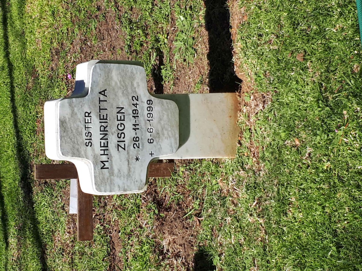 ZISGEN M. Henrietta 1942-1999