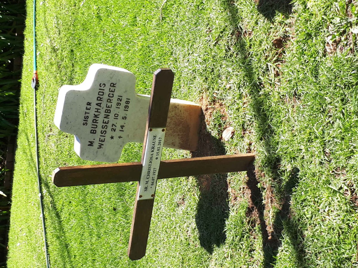 WEISSENBERGER M. Burkhardis 1921-1981 :: KRAUSE M. Christjosa 1927-2017