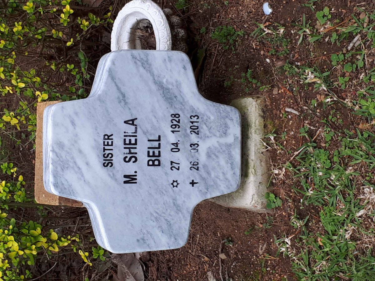 BELL M. Sheila 1928-2013