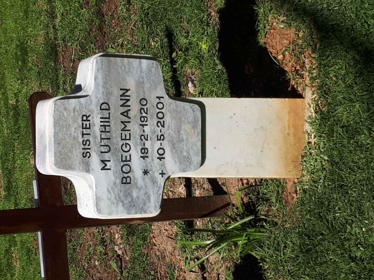 BOEGEMANN M. Uthild 1920-2001