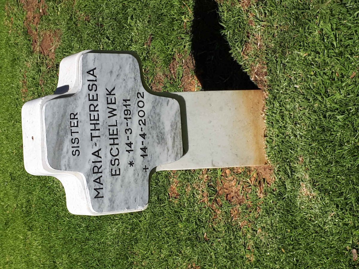 ESCHELWEK Maria-Theresia 1911-2002