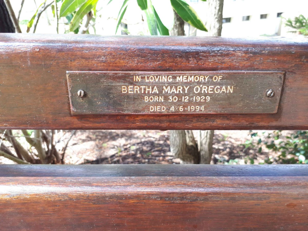 O'REGAN Bertha Mary 1929-1994