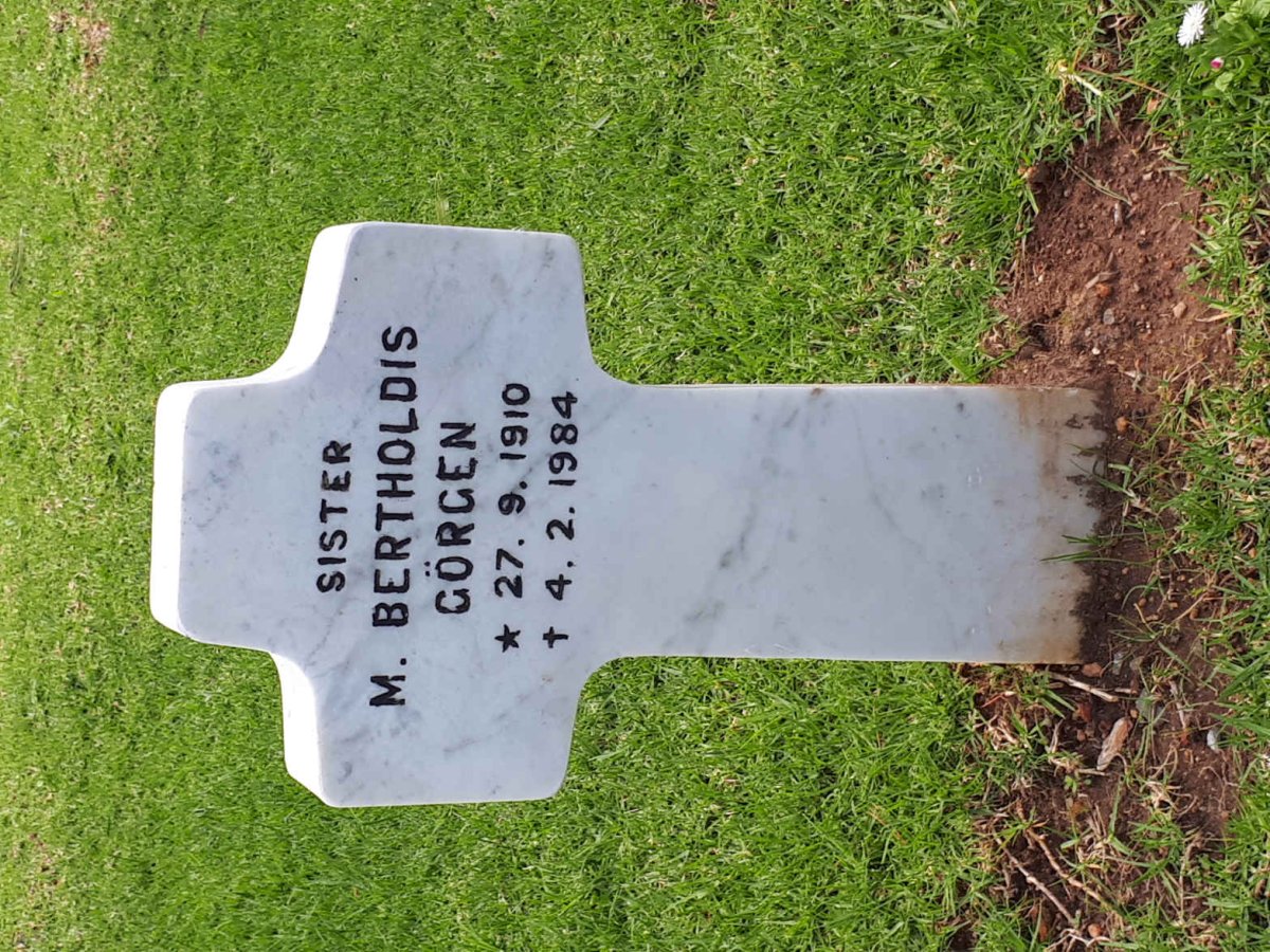 GÖRGEN M. Bertholdis 1910-1984