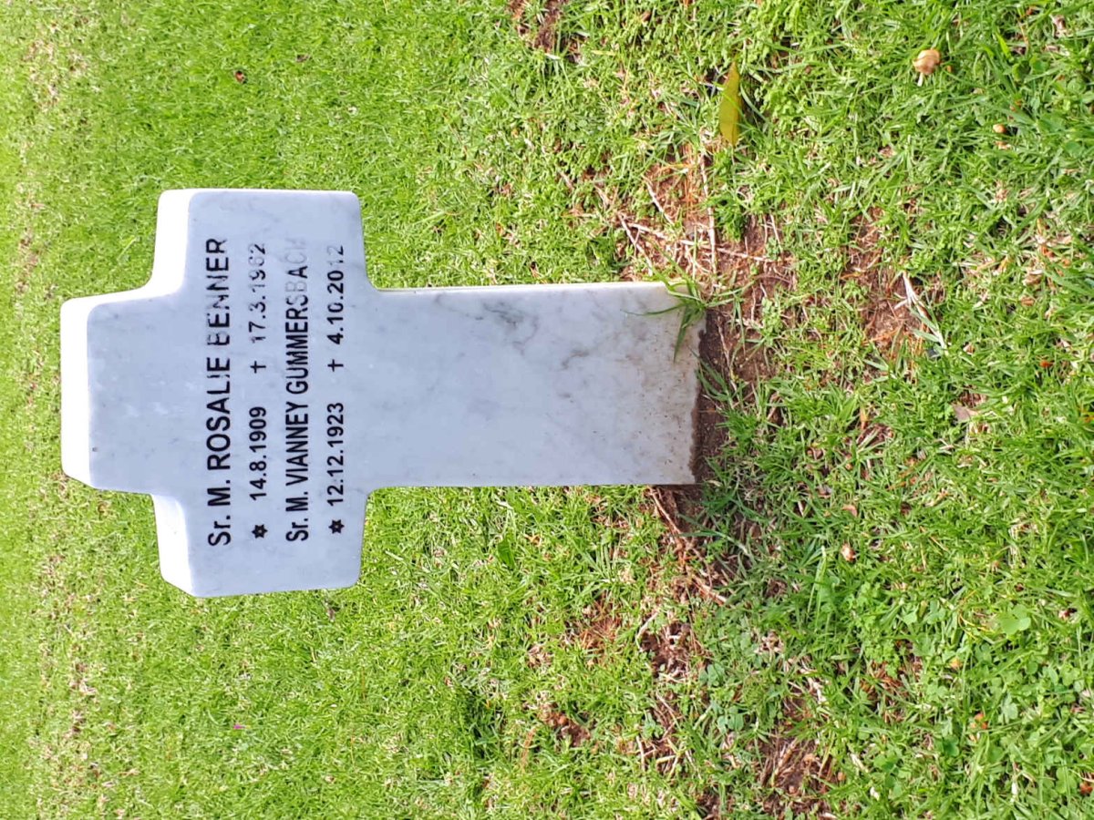 BENNER M. Rosalie 1909-1962 :: GUMMERSBACH M. Vianney 1923-2012