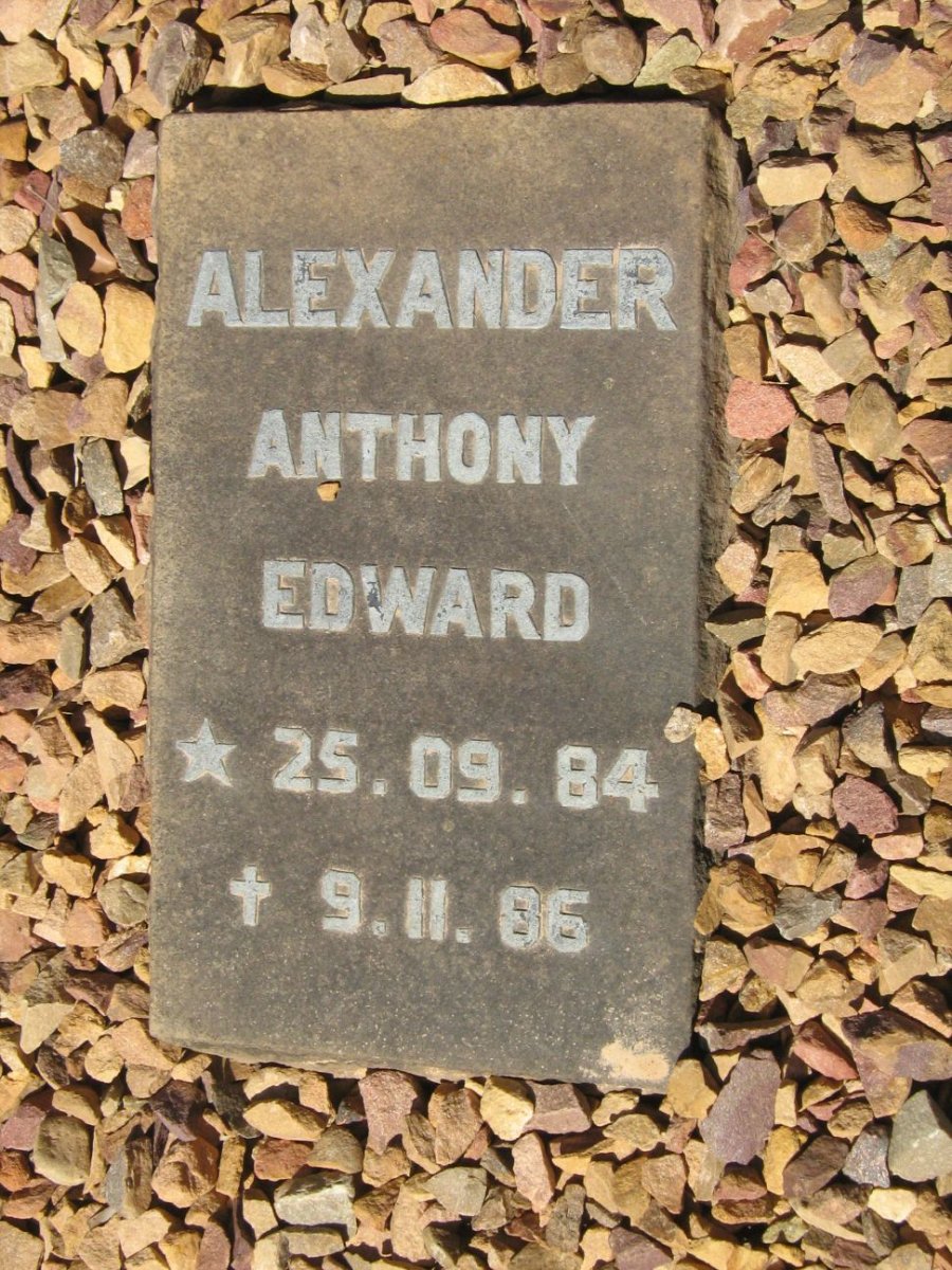 ALEXANDER Anthony Edward 1?84-1?85