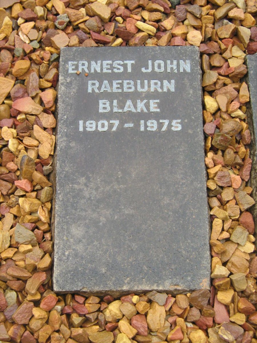 BLAKE Ernest John Raeburn 1907-1975