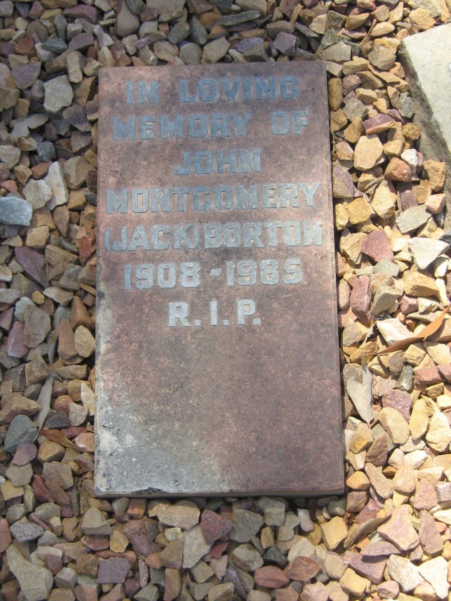 BORTON John Montgomery 1908-1985