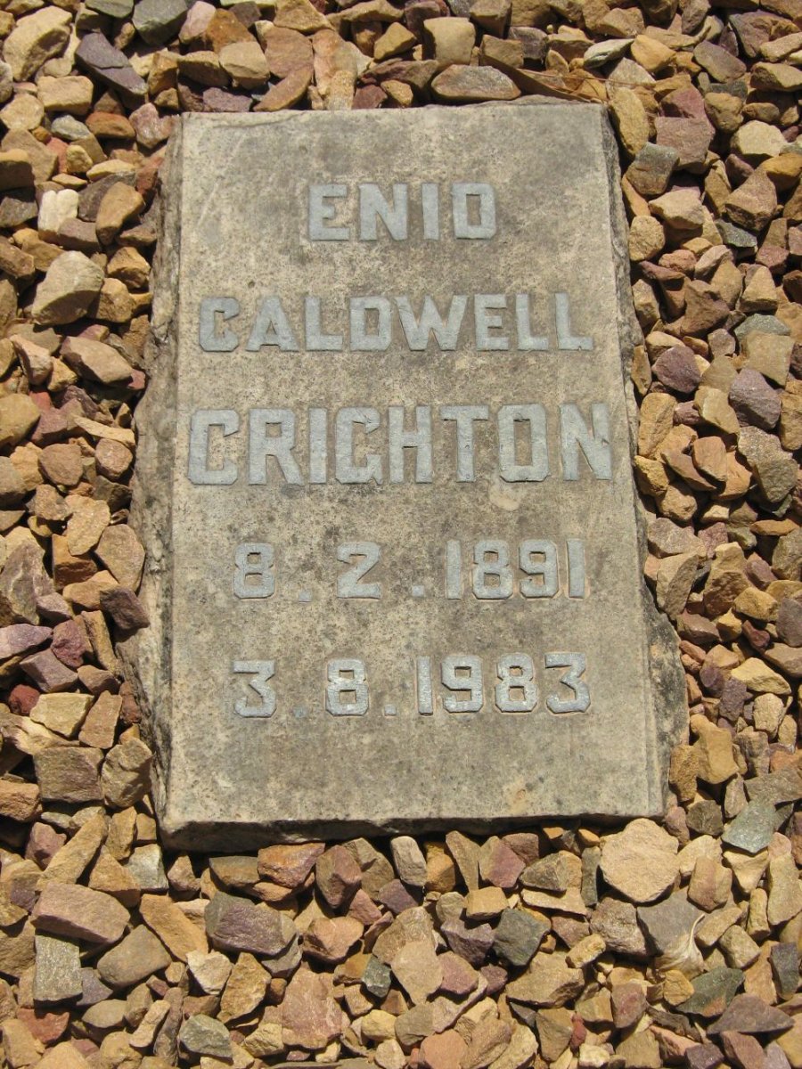 CRIGHTON Enid Caldwell 1891-1983