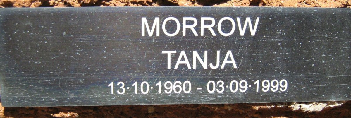 MORROW Tanja 1960-1999