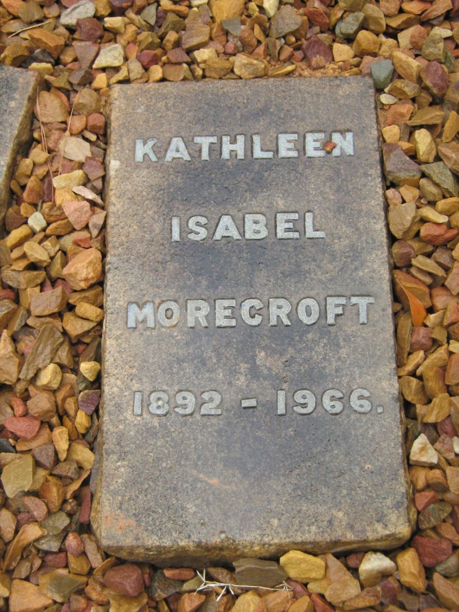 MORECROFT Kathleen Isabel 1892-1966