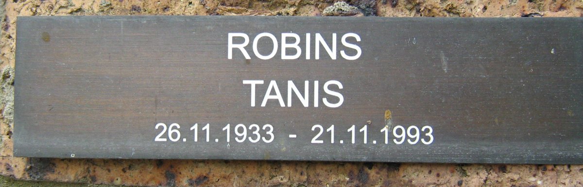 ROBINS Tanis 1933-1993