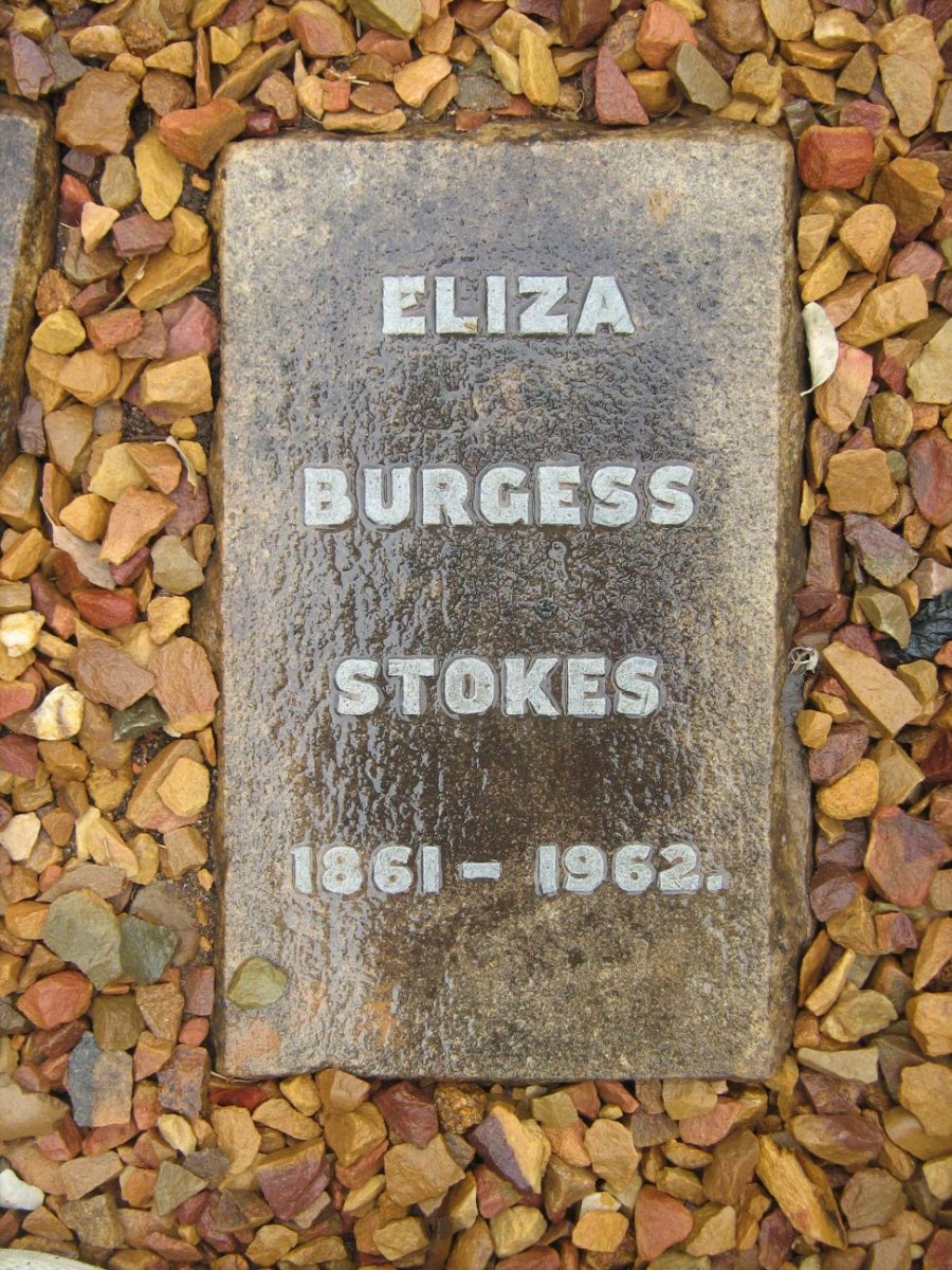 STOKES Eliza Burgess 1861-1962