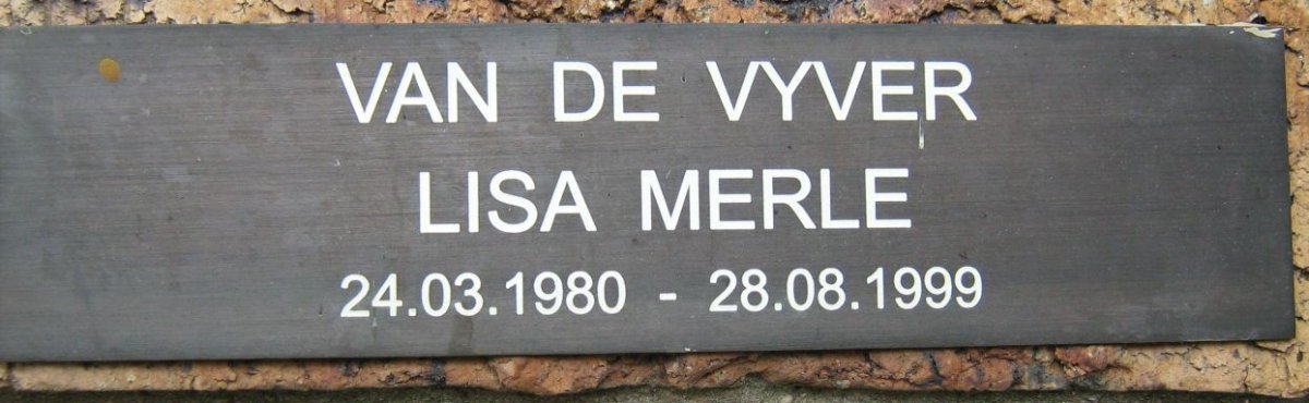 VYVER Lisa Merle, van de 1980-1999