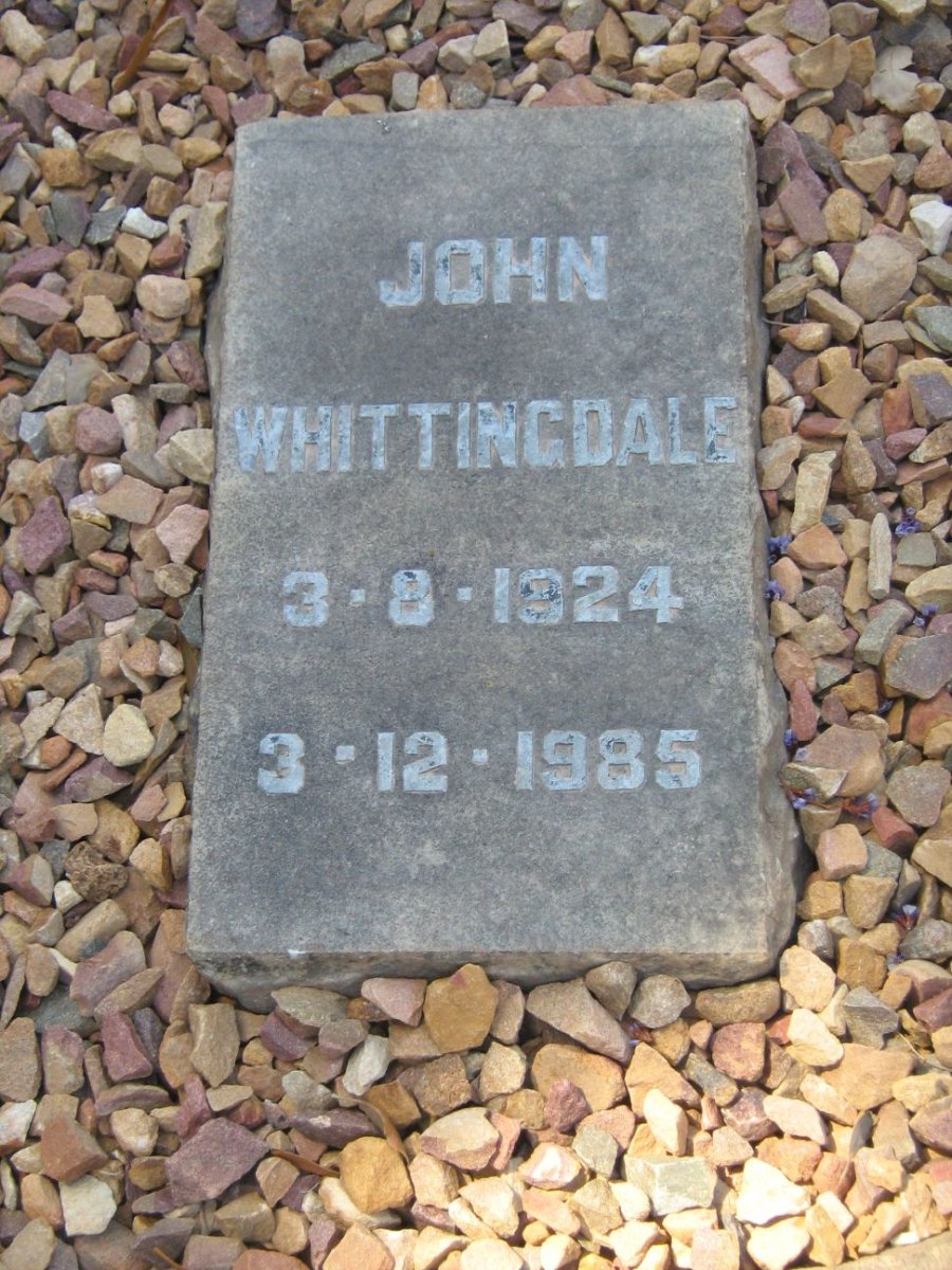 WHITTINGDALE John 1924-1985