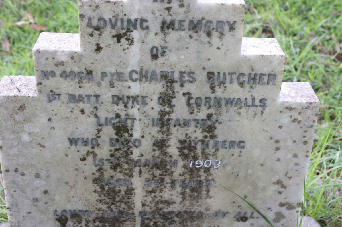 BUTCHER Charles -1903