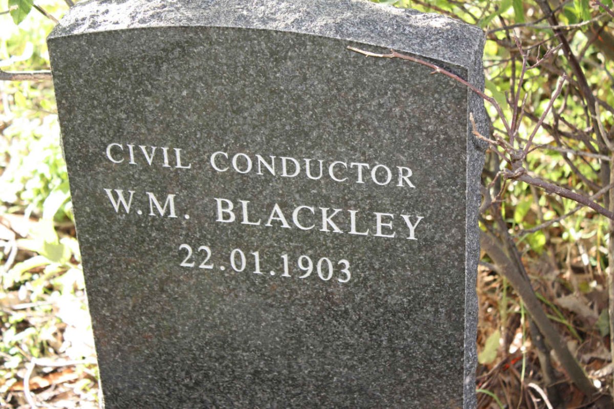 BLACKLEY W.M.  -1903