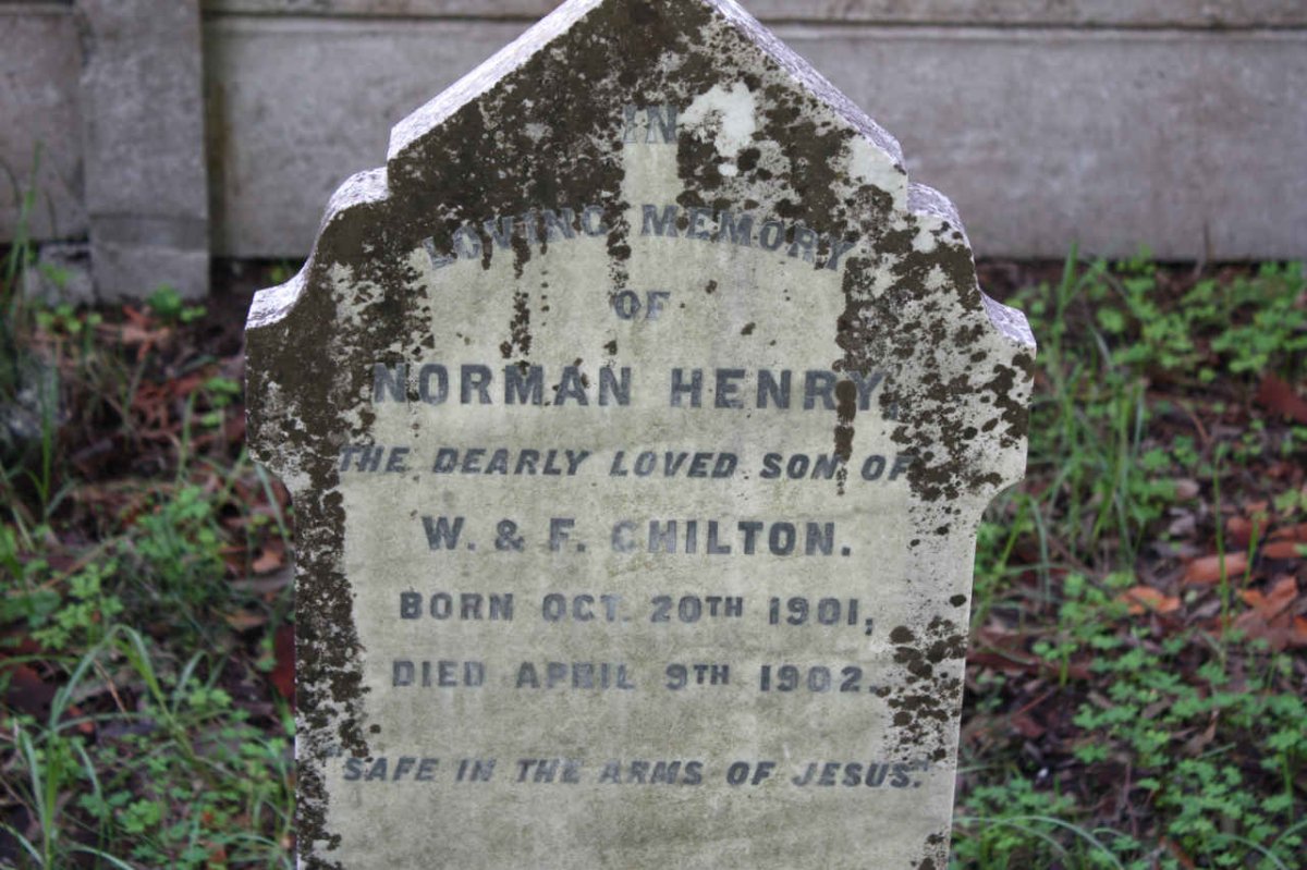 CHILTON Norman Henry 1901-1902