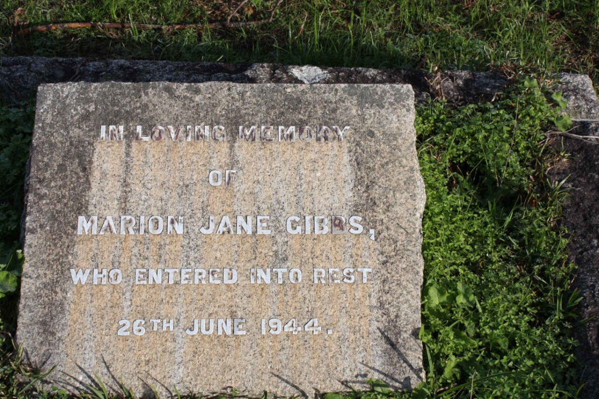 GIBBS Marion Jane -1944