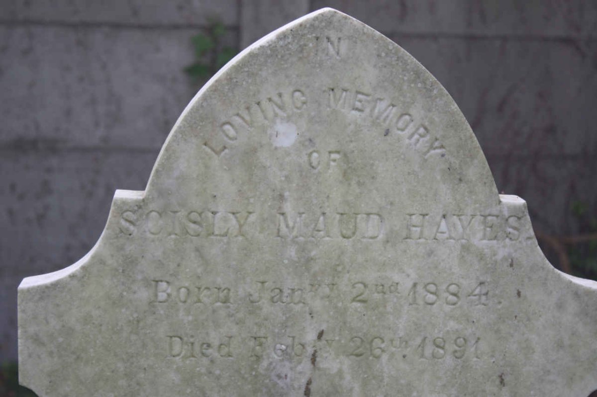 HAYES Scisly Maud 1884-1891