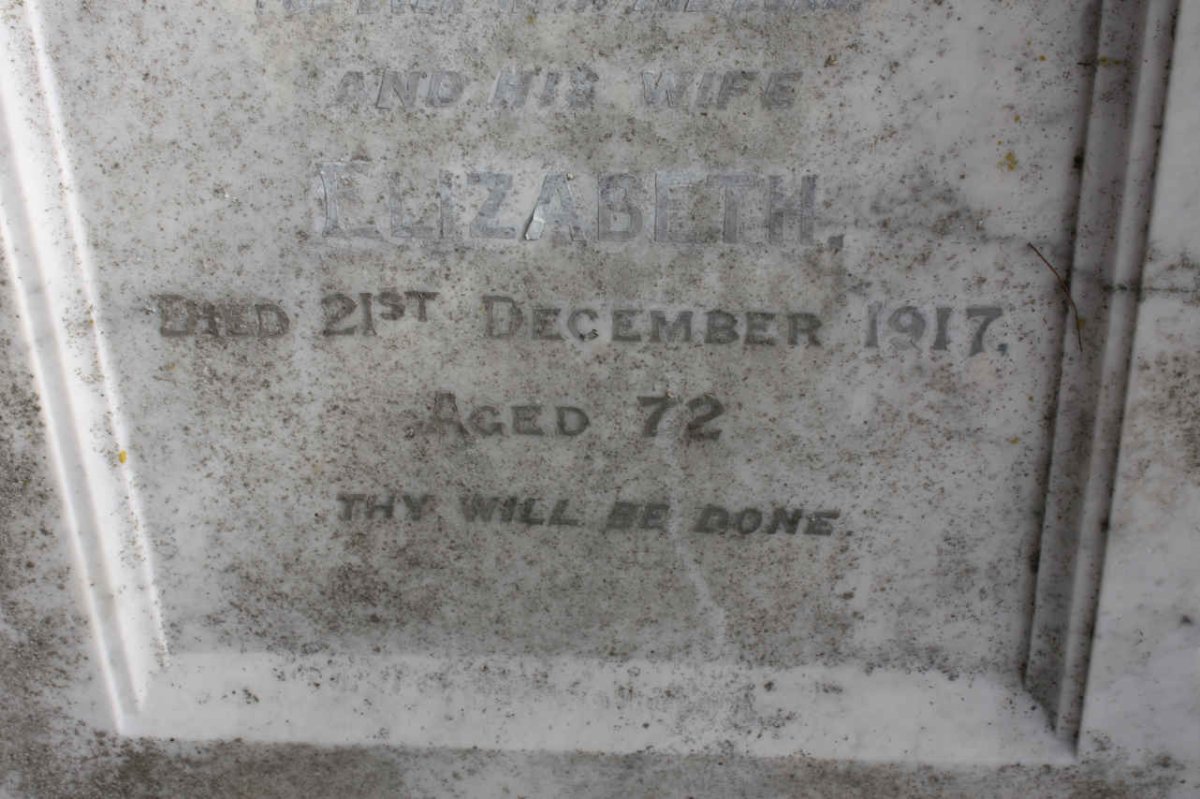 BOUNDSOME Elizabeth -1917