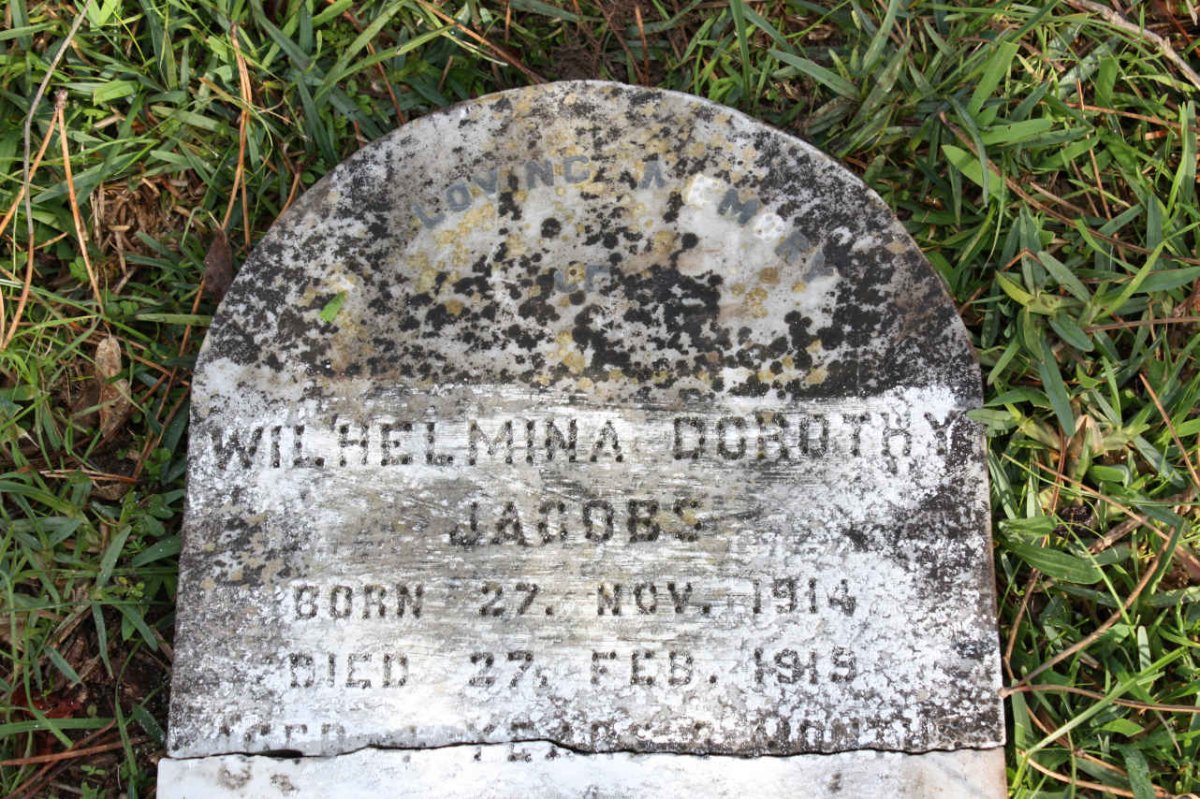 JACOBS Wilhelmina Dorothy 1914-1919