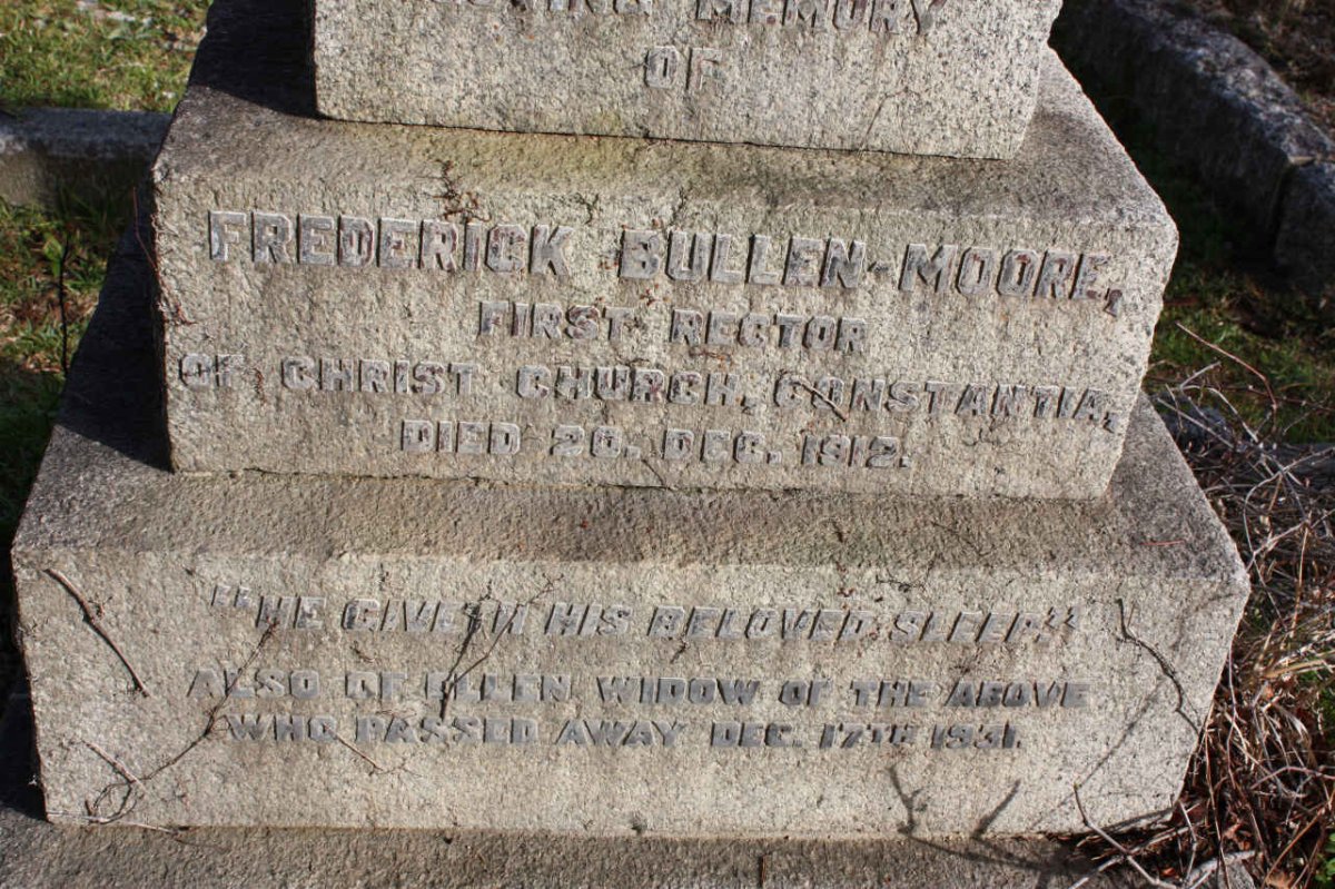 MOORE Frederick, Bullen -1912 &amp; Ellen -1931