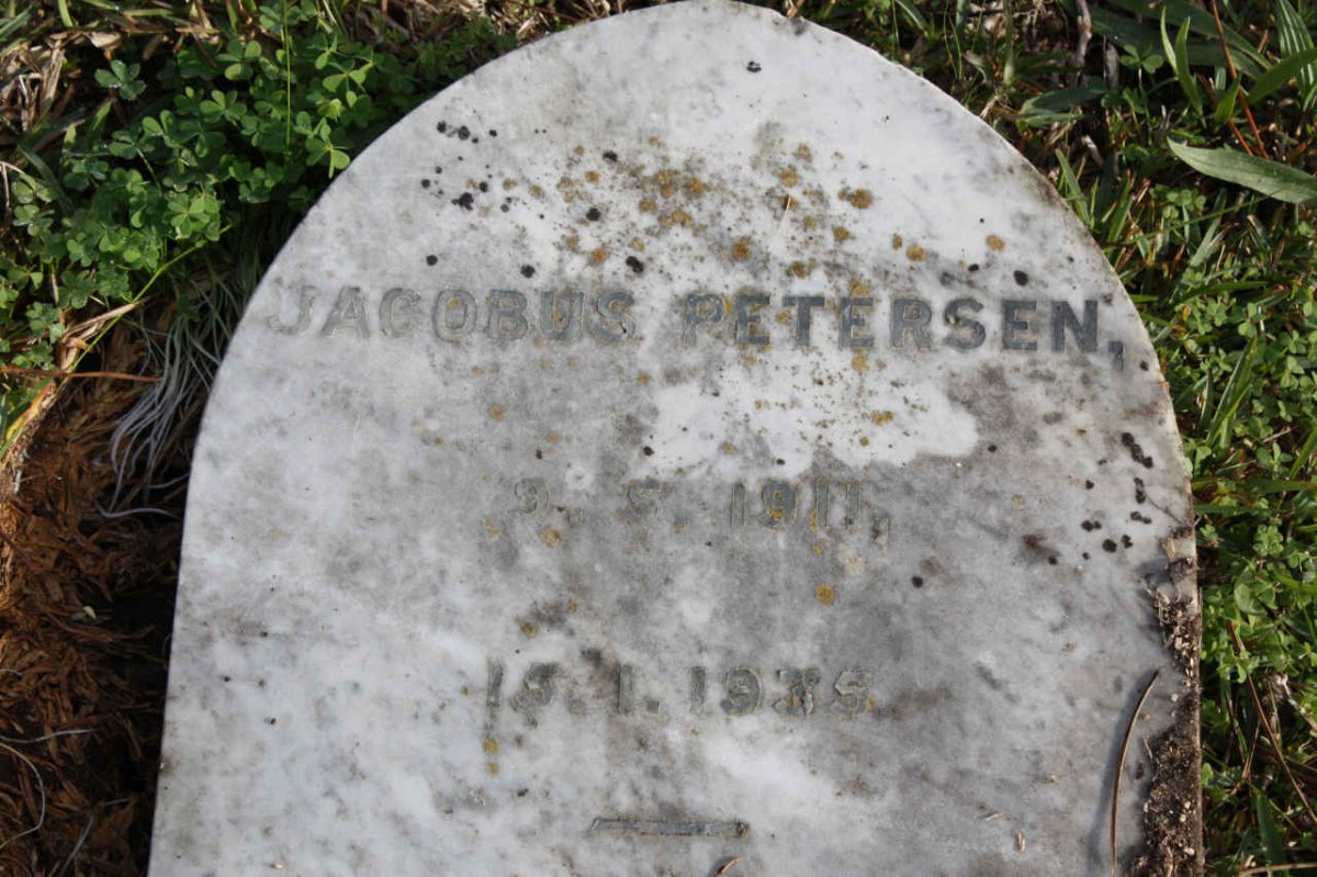 PETERSEN Jacobus 191?-1935