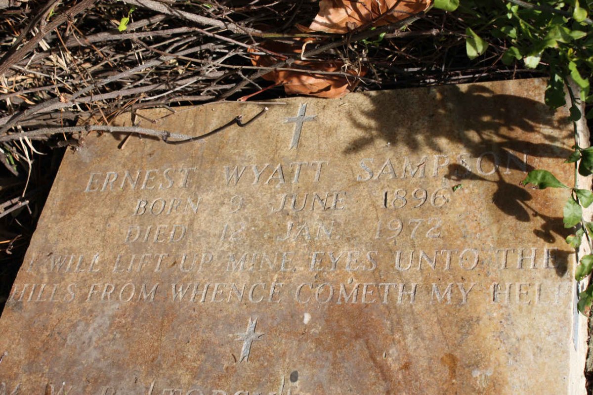 SAMPSON Ernest Wyatt 1896-1972 