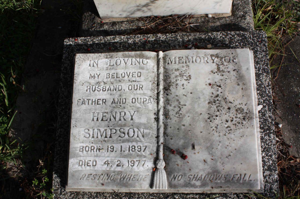 SIMPSON Henry 1897-1977