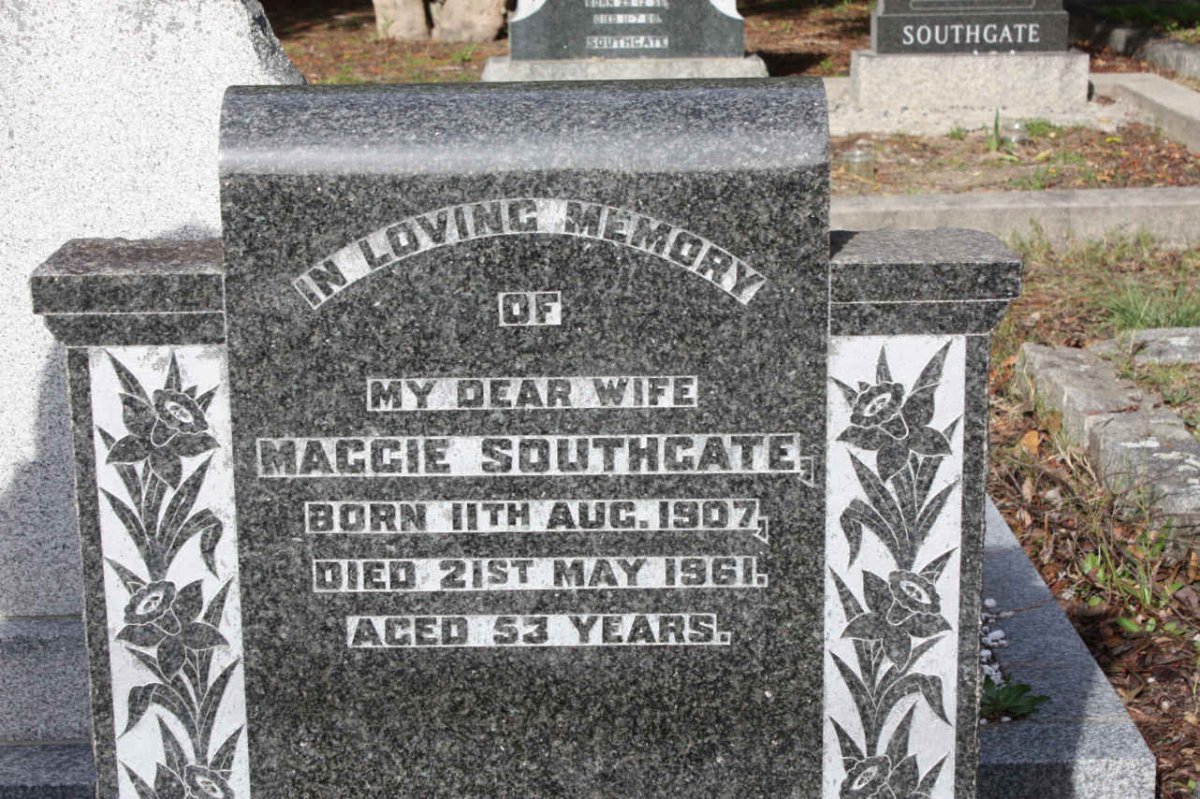 SOUTHGATE Maggie 1907-1961