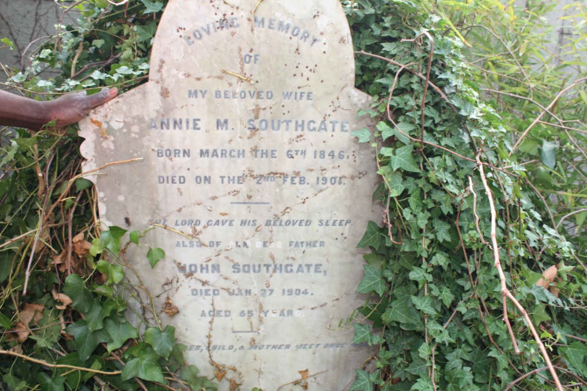 SOUTHGATE John  -1904 &amp; Annie M.  1846-1901