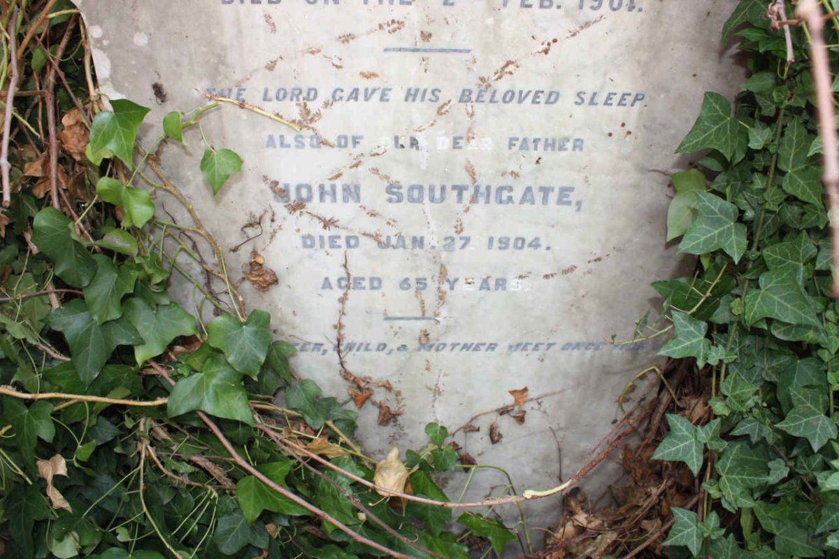 SOUTHGATE John -1904