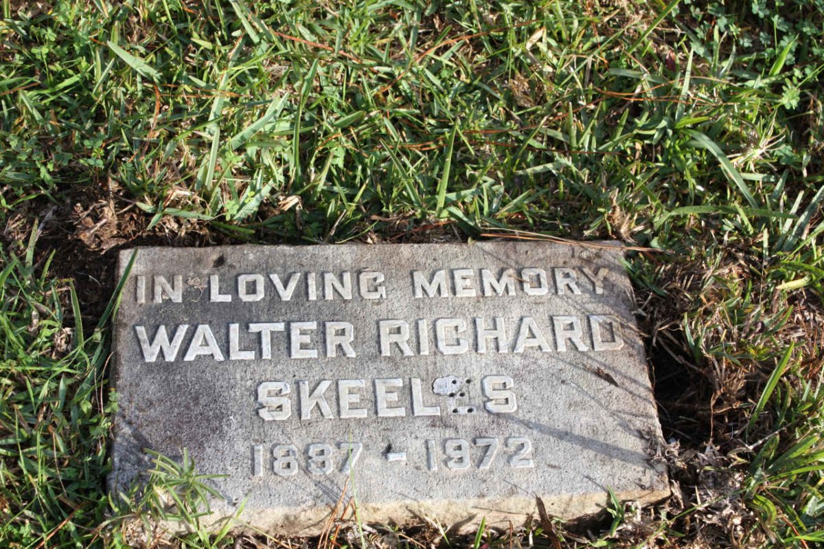 SKEELES Walter Richard 18?7-1972