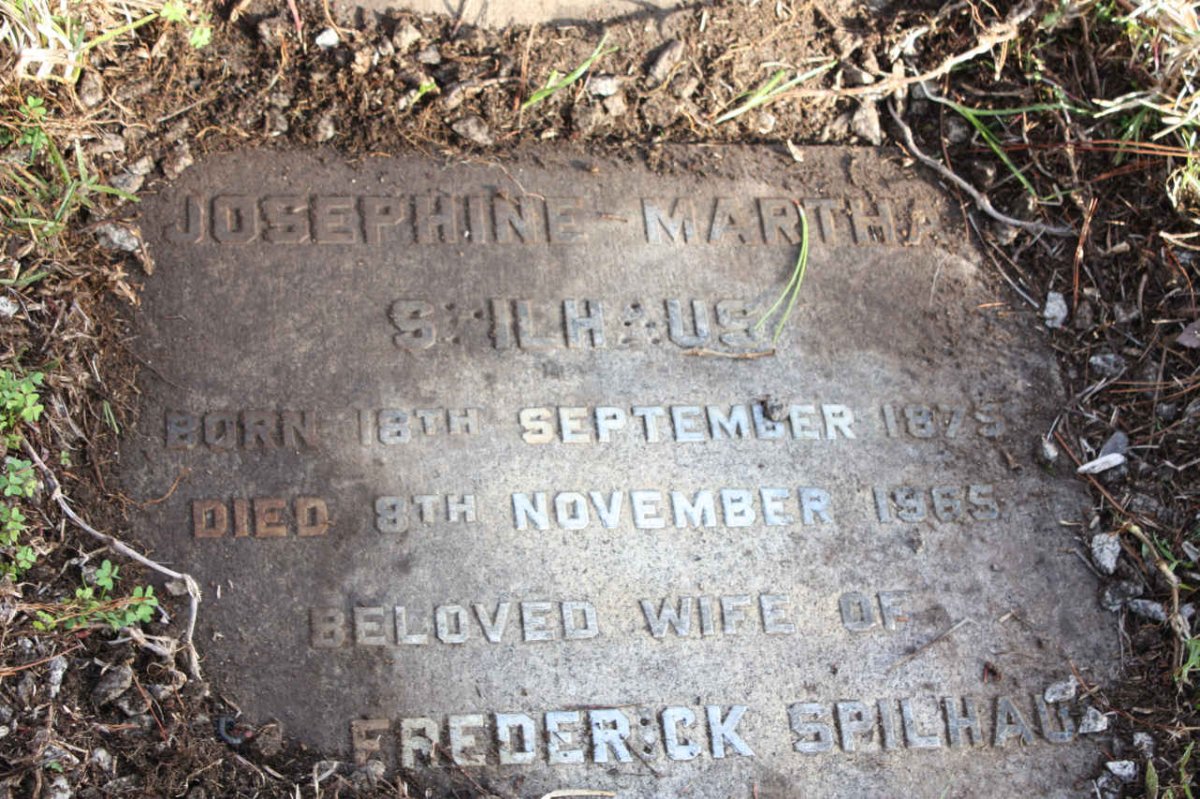 SPILHAUS Josephine Martha 1875-1965