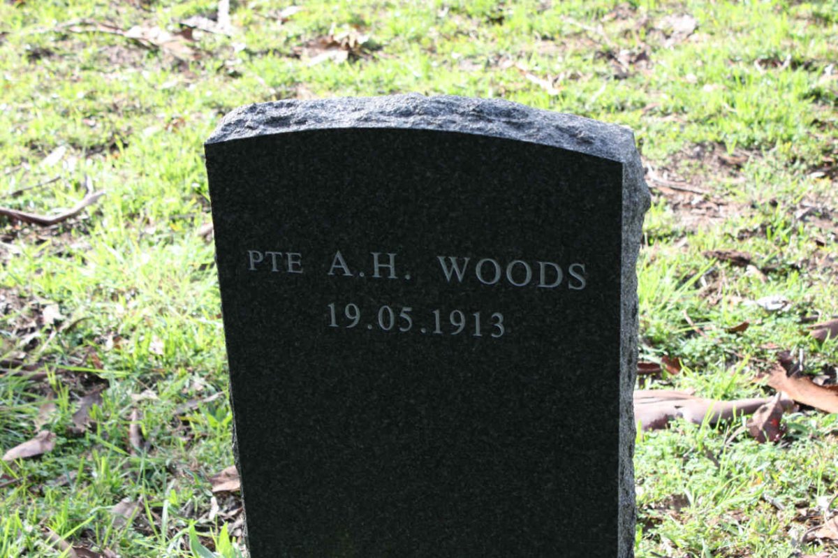 WOODS A.H.  -1913