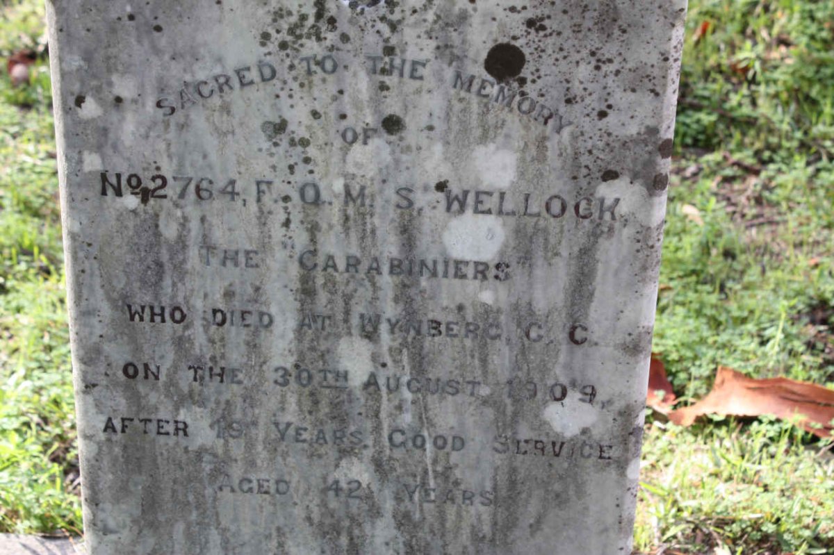 WELLOCK F.O.M.S.   -1909