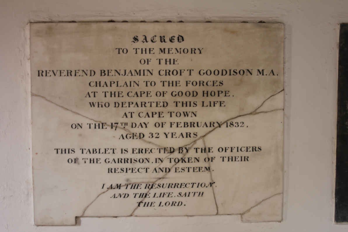 GOODISON Benjamin Croft -1832