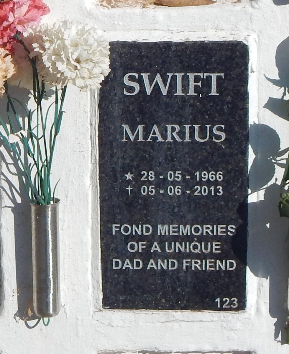 SWIFT Marius 1966-2013