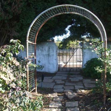 3. Cemetery entrance in 2009